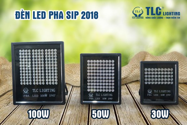 3 loại công suất của đèn led pha SIP